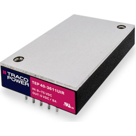 TracoPower TEP 40-3612UIR DC/DC-Wandler, Print   3.33 A 40 W Anzahl Ausgänge: 1 x Inhalt 1 St.