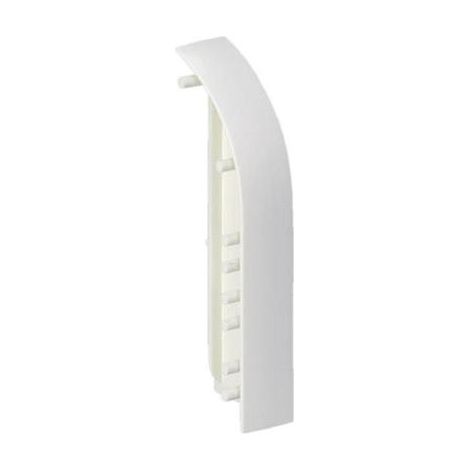 SISTEMA SU BATTISCOPA TERMINALE DESTRO 75085 BIANCO
