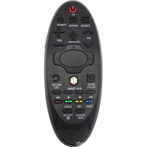 2-in-1 Remote Control Universal Remote for Samsung TVs BN59-01184D 01181D 01182D 01185D 01182G Smart TV Remote Control 13.252.3cm Black (1/4)