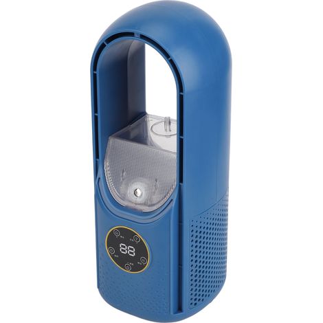 Ventilateur de refroidissement par pulvérisation sans feuilles, humidificateur de bureau multifonctionnel USB, ventilateur de tour pour la maison, le dortoir et le bureau (1/5)