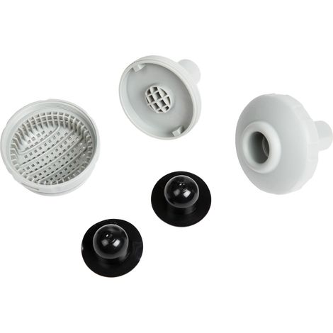 Intex Anschluss-Set Ø 32 mm - kompatibel mit Wasserbelebung grau Anschluss-Set