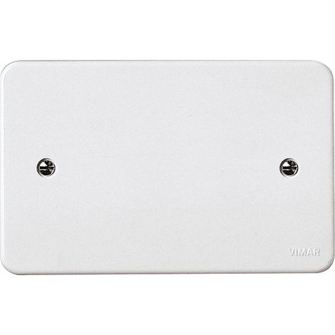 VIMAR - 02653 Couvercle rectangulaire pour 3M blanc avec boîte