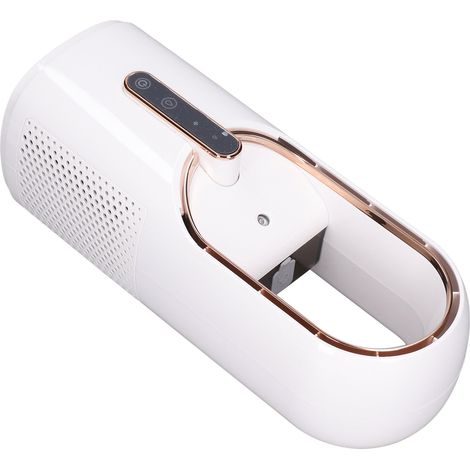 Ventilateur humidificateur sans lame, Ultra silencieux, avec 3 vitesses de refroidissement, commande tactile, chargeur USB, ventilateur de bureau Portable (1/5)