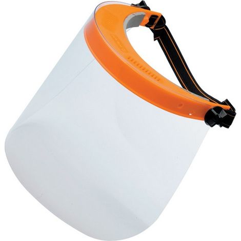 Visiera Trasparente giardinaggio antischegge in nylon