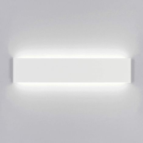 LED-Wandleuchte für den Innenbereich, 36 cm, weiß, 14 W, kaltweiß, modern (1/3)