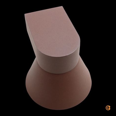 [GEBRAUCHT] B-Ware Nordlux Außenwandleuchte Kyklop Cone Außenlampe Wandlampe Ip54 Rostbraun