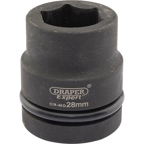 Draper Expert 28mm Hi-Torq 6-Point Impact Socket with 1-Inch Square Drive