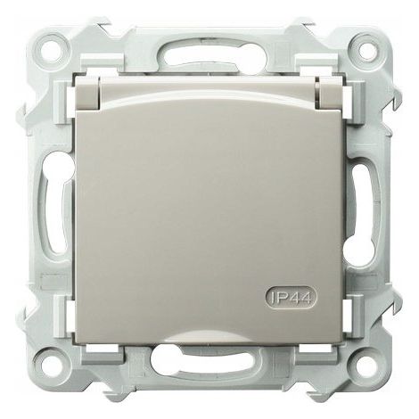 elektrische steckdose Ospel gph-1zs/m/83/w IP44 16A Einbau (1/3)