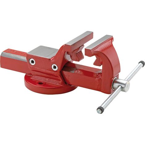 Etau parallle 120 mm avec mchoires de serrage de tubes