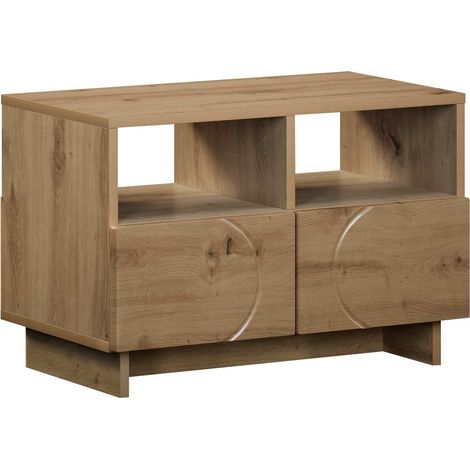 vidaXL TV Stand 60 x 34.5 x 40 cm Artisan Oak Engineered Wood (1/5)