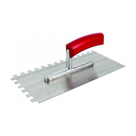 Platoir Denté 280 x 130 mm - Dents Carrées 10x10 - Manche Bois FSC - Wilmart