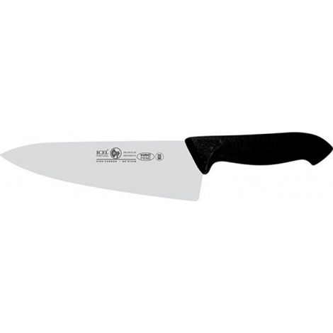 Icel coltello tranciante professionale acciaio inox nero 20 cm (1/3)