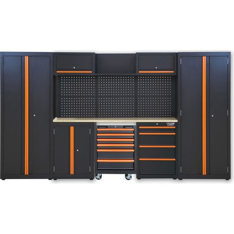 Mobilier de garage avec servante et une armoire supplémentaire (1/2)