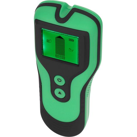 Détecteur de murs multifonction 3-en-1, scanner numérique LCD portable pour métal et bois, vert (1/5)
