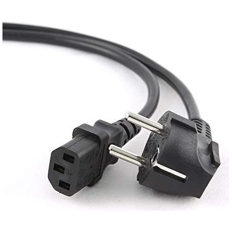 Câble d'alimentation Gembird PC-186 noir 1,8 m CEE7/4 C14 (1/3)