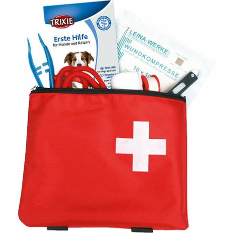 Kit di pronto soccorso Trixie per cani e gatti, 12 pezzi (1/5)