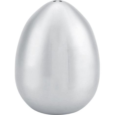 Pots à poivre en forme d'œuf en acier inoxydable, bocaux à épices pour cuisine (3 trous) (1/5)