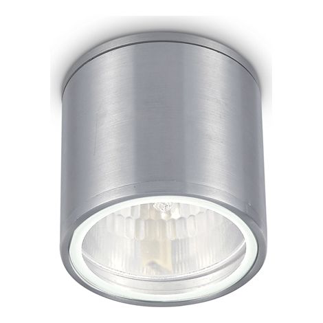 Plafoniera Moderna Gun Alluminio Cromo 1 Luce Gu10 (1/3)