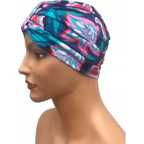 Turbante Emma x-67, gorro, pañuelo para la cabeza, también después de la quimioterapia (1/5)