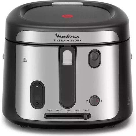 MOULINEX Friteuse Filtra Vision 1,2Kg Cuve Amov. Noir/1 AF2588E0