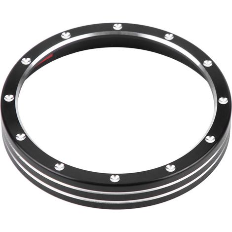 Eosnow Couvercle d'anneau de garniture de compteur de vitesse de moto pour 883 1200 Dyna Street Bob Low Rider Type A (1/5)