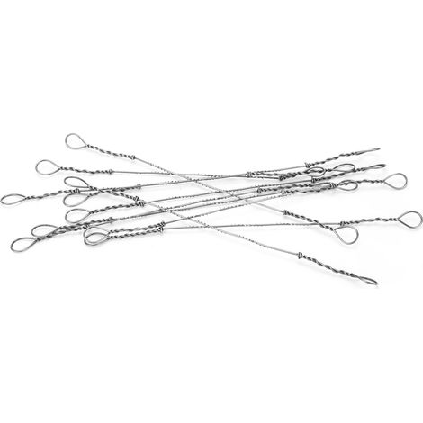 10 lames de scie en acier à haute teneur en carbone, fil de rechange pour coupe de bandes droites de 130 mm