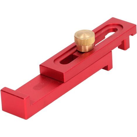 Règle de Mesure de Profondeur, Règle en Dents de Scie Mesureur de Profondeur 5-40 Mm et Mini Jauge D'écarts pour le Travail du Bois, Règle de Ligne de Profondeur en Alliage D'aluminium et(T2)
