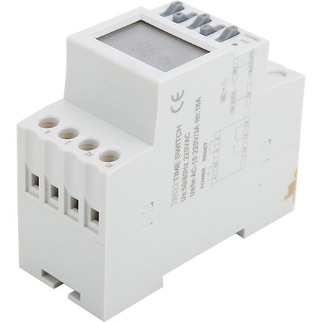 TM622 Digitaler Zeitschalter mit Countdown-Funktion, DIN-Schienenmontage, AC220V (1/5)