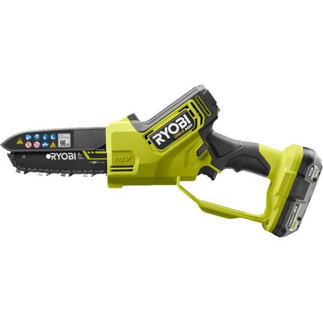 Potatore a batteria RYOBI Ry18psx15a-120 da 18 V, barra guida da 15 cm con batteria RYOBI