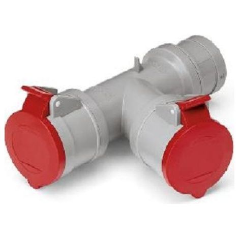 Scame adattatore 2 x 3p+n 380v 16a ip44 600.2005-064