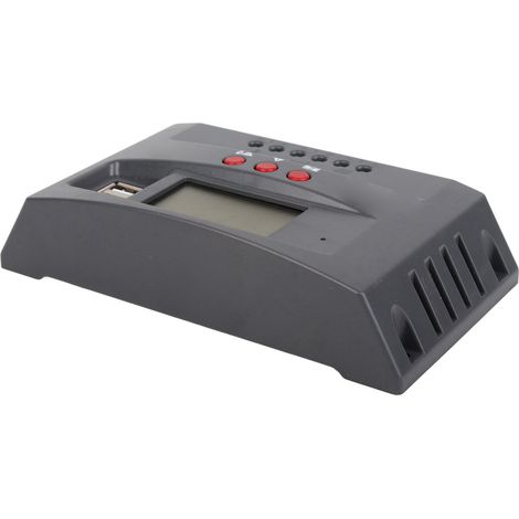 MPPT 30A 12V/24V Solarladeregler, Photovoltaik-Regler mit Farb-LCD-Bildschirm, helles Display für Solar-PV-Systeme. (1/5)