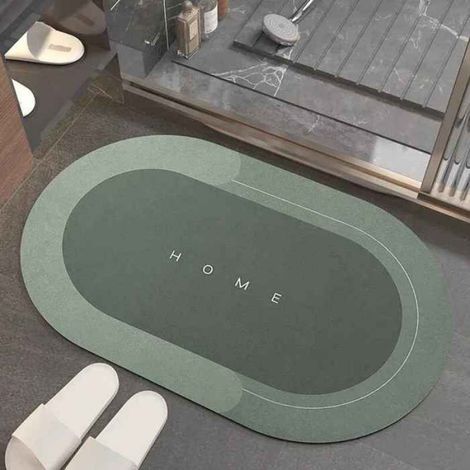 Tapis Absorbant - 50 x 80 cm - Séchage Rapide - Non Irritant - Facile à Nettoyer - Pour Entrée Maison