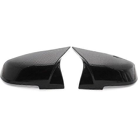Hochwertige weiße Außenspiegelkappen im M-Stil für BMW 1er, 2er, 3er, 3GT, 4er, M2, i3, F20, F21, F22, F23, F30, F31, F32, F33, F34 – Carbonfaser-Optik