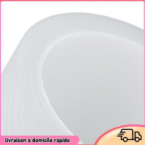 Film de Protection de bord de porte de voiture, 16,5 pieds de longueur, 2,7 pouces de largeur, couleur fibre de carbone (1/4)