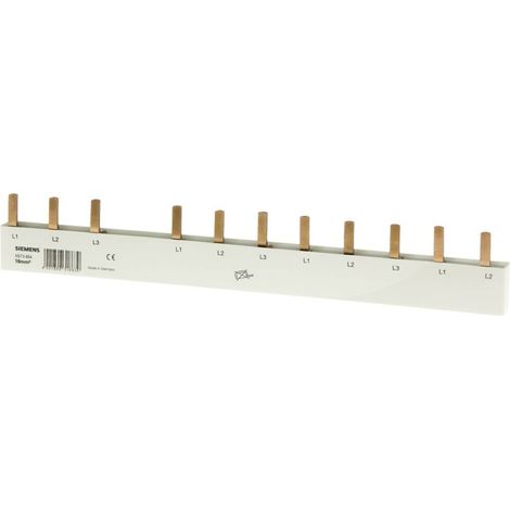 Siemens 5ST3654 5ST3654 Barra di distribuzione con pin Rame 210 mm 1 pz. (1/2)