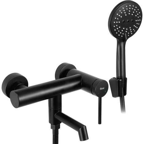 Bath faucet REA FOSS Black (1/4)