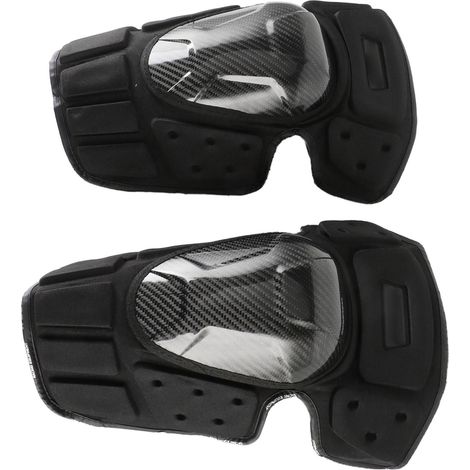 Motorrad-Knieschoner für Erwachsene mit starrer Schale, die Aufprallschutz und Stoßdämpfung bieten und sich zum Laufen, Skateboarden, Inlineskaten und Radfahren eignen. (1/5)