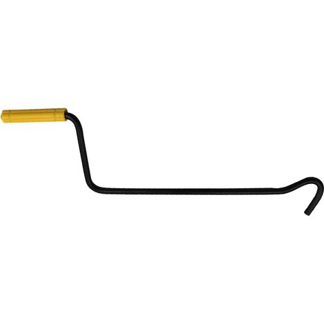 Cric de Levage Manivelle, Outil de Voiture Cric à Main Poignée à Bascule, Outil de Levage Hydraulique pour Voiture, 38,5 cm (1/5)