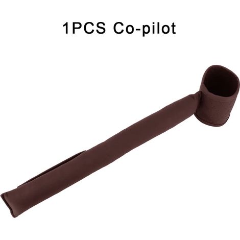 (Coffee B) Sac de rangement créatif pour voiture, poche de remplissage pour l'espace entre les sièges, rembourrage doux, coussin anti-fuite, bande PU, support pour téléphone, accessoires auto (1/5)