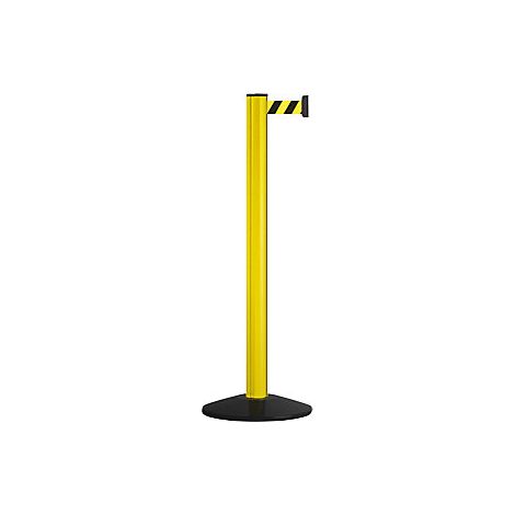 Palo per cintura semplice D70xH1000mm palo giallo cintura giallo/nero (1/3)