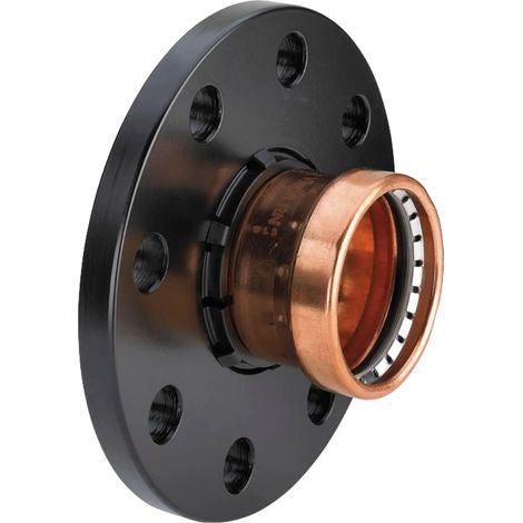 Viega Profipress transizione flangiata XL, DN 65, d 64,0mm, n 8 rame, acciaio Modello 2459.5XL, 577797