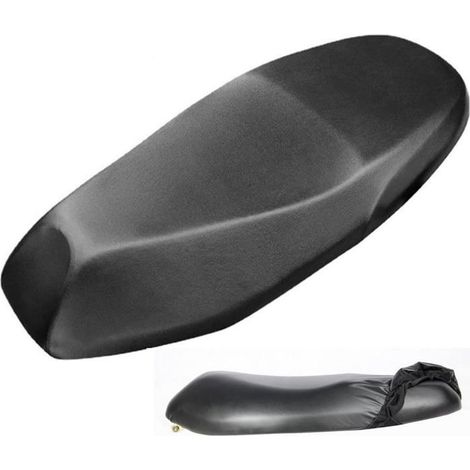 Housse de selle pour moto/scooter 1 pièce, cuir, résistante aux rayures, au soleil et à la pluie Taille L Convient aux scooters et motos électriques (1/4)