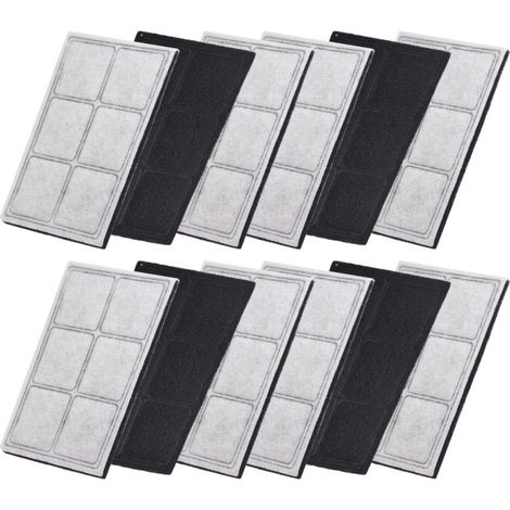 Compatible avec la fontaine à eau pour chat Drinkwell Platinum (12 pièces de rechange) (1/5)
