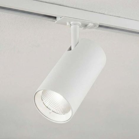 [GEBRAUCHT] B-Ware Lindby LED Schienen Spot Linaro dimmbar Aluminium CCT 3000K bis 5700K weiß Ø7cm (1/2)
