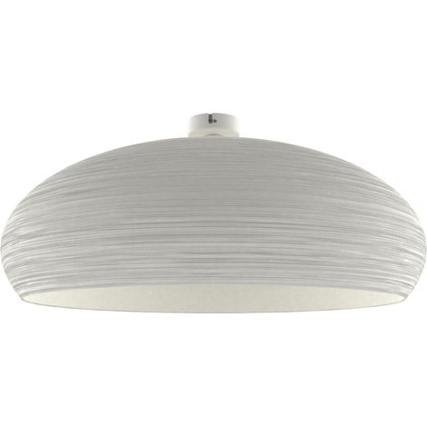 LUMICOM UFO Plafoniera, 1xE27, max 42W, metallo, bianco opaco, D.60cm