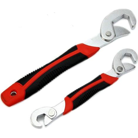 Clé universelle réglable multi-usages, rapide, 9-32 mm, 2 pièces (1/3)