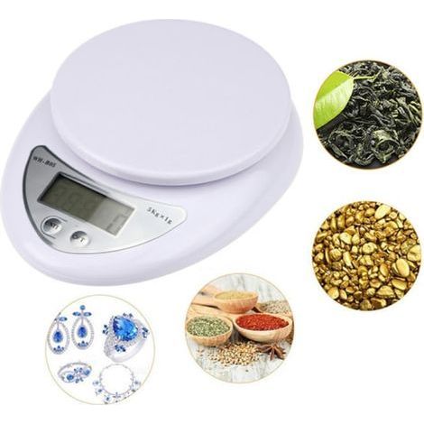 Balance de cuisine numérique, balance alimentaire électronique (1/4)