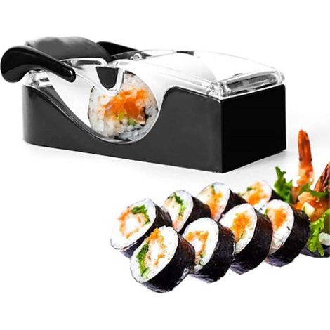 Moules à sushis automatiques à faire soi-même pour les paresseux : machine à rouler les sushis, appareil à sushis, moules à sushis, outils pour la fabrication de sushis (1/4)