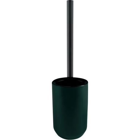 Brosse Wc avec support Céramique JARO Vert Foncé Spirella (1/2)