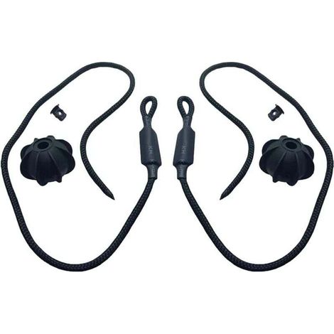 2pcs Voiture Corde De Fixation Universelle Corde De Chaîne De Fixation avec Couvercle De Coffre Serrant avec Corde De Porte-Bagages Arrière Garde-Boue avec Petite Boule pour Coffre De Voiture (1/5)